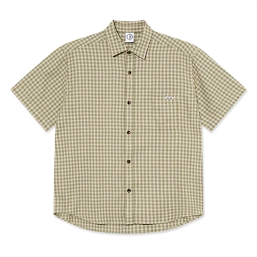 Polar Skate Co Mitchell Shirt Beige / Green